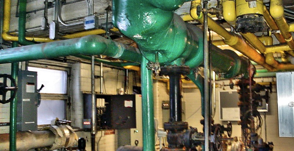 McGill boiler room| Asbestos Removal | Amiante National Asbestos